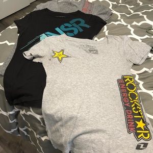 Lot of three super cross T-shirt’s size large